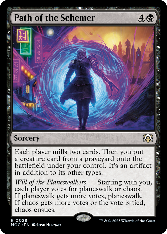 Path of the Schemer [March of the Machine Commander] | Enigma On Main