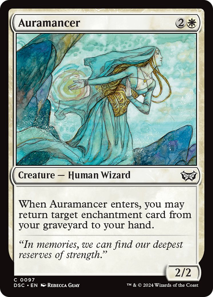 Auramancer [Duskmourn: House of Horror Commander] | Enigma On Main