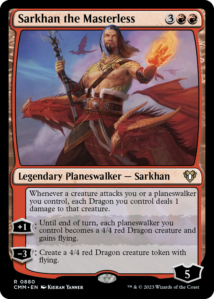 Sarkhan the Masterless [Commander Masters] | Enigma On Main