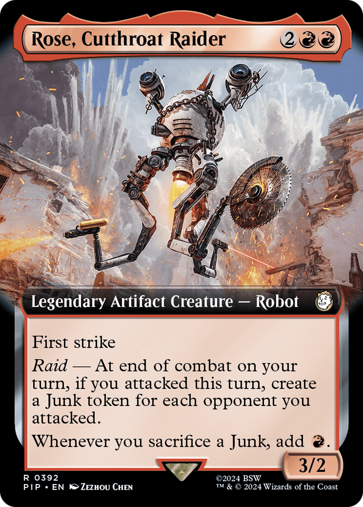 Rose, Cutthroat Raider (Extended Art) [Fallout] | Enigma On Main