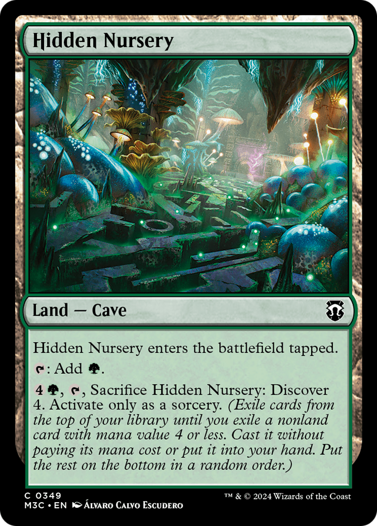 Hidden Nursery (Ripple Foil) [Modern Horizons 3 Commander] | Enigma On Main