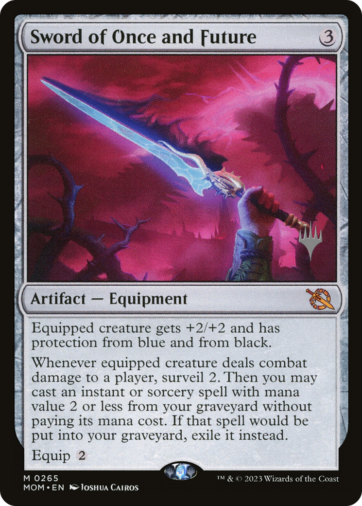 Sword of Once and Future (Promo Pack) [March of the Machine Promos] | Enigma On Main