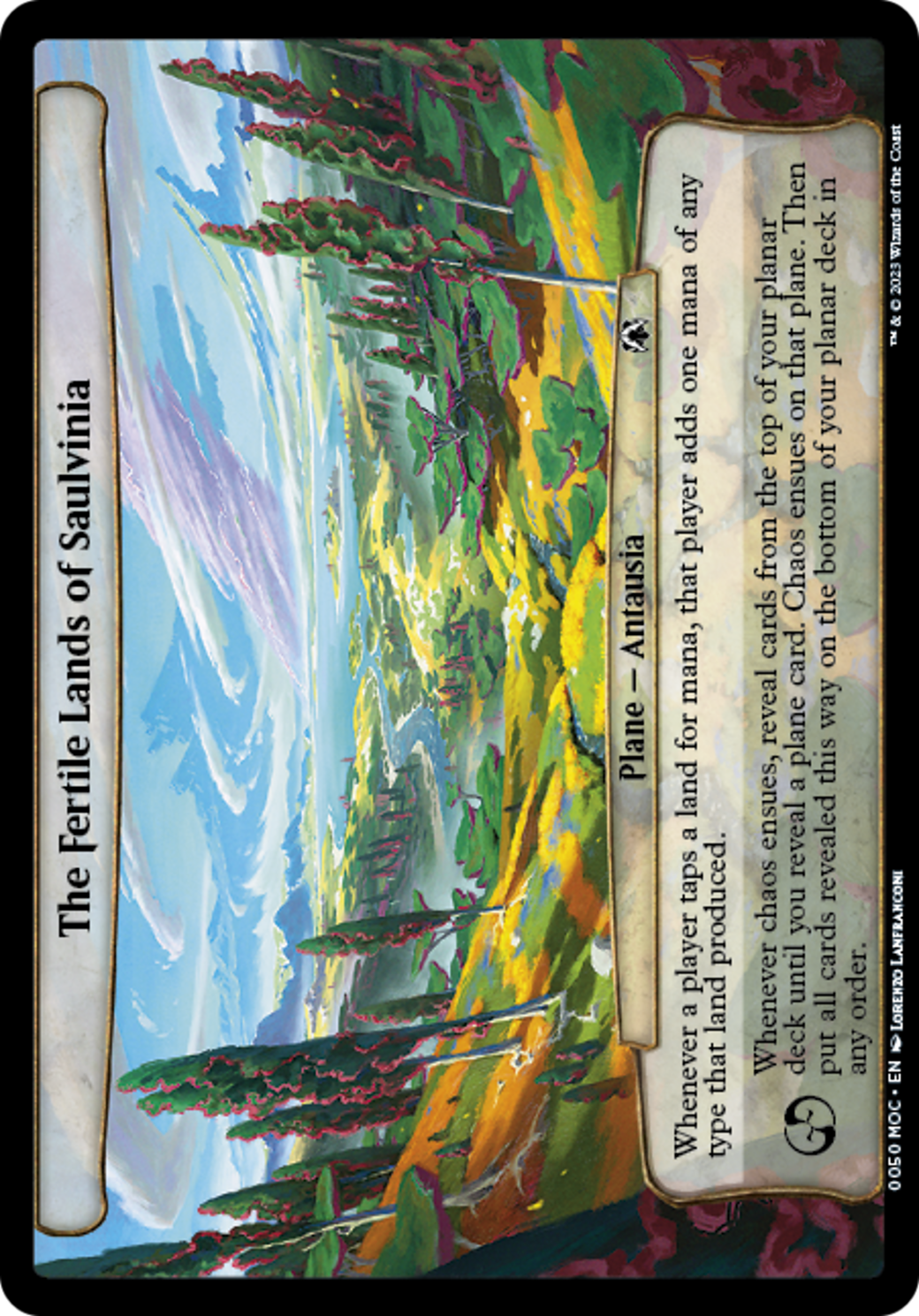 The Fertile Lands of Saulvinia [March of the Machine Commander] | Enigma On Main