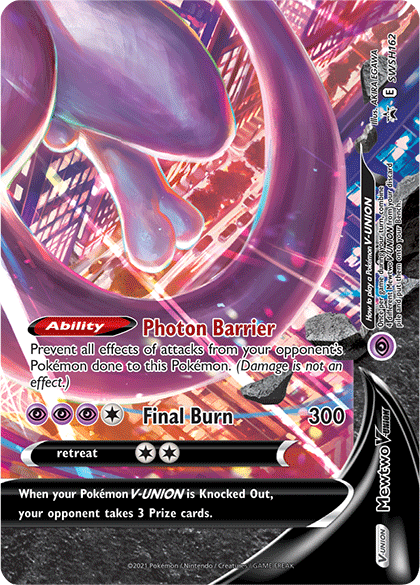 Mewtwo V-Union (SWSH162) [Sword & Shield: Black Star Promos] | Enigma On Main