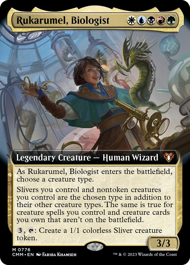 Rukarumel, Biologist (Extended Art) [Commander Masters] | Enigma On Main