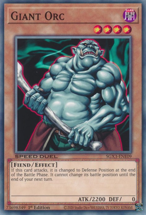 Giant Orc [SGX3-ENE09] Common | Enigma On Main