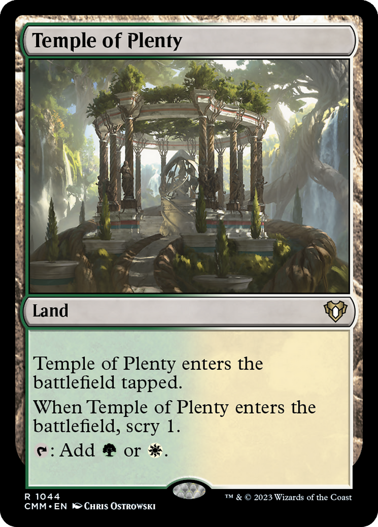 Temple of Plenty [Commander Masters] | Enigma On Main