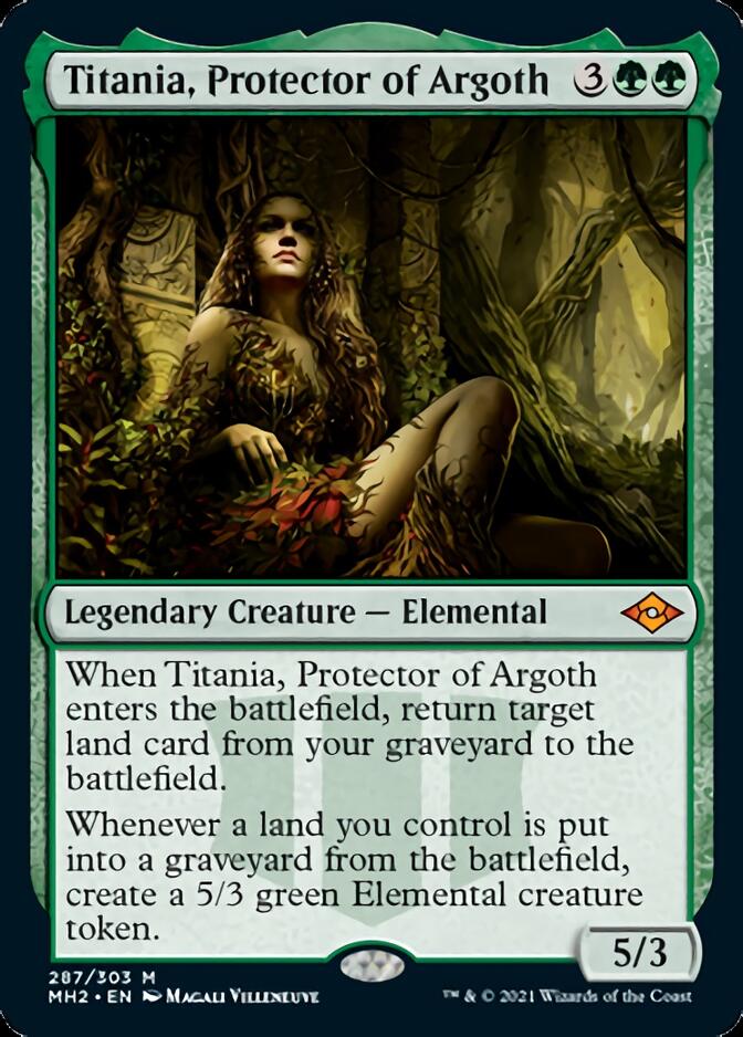 Titania, Protector of Argoth [Modern Horizons 2] | Enigma On Main