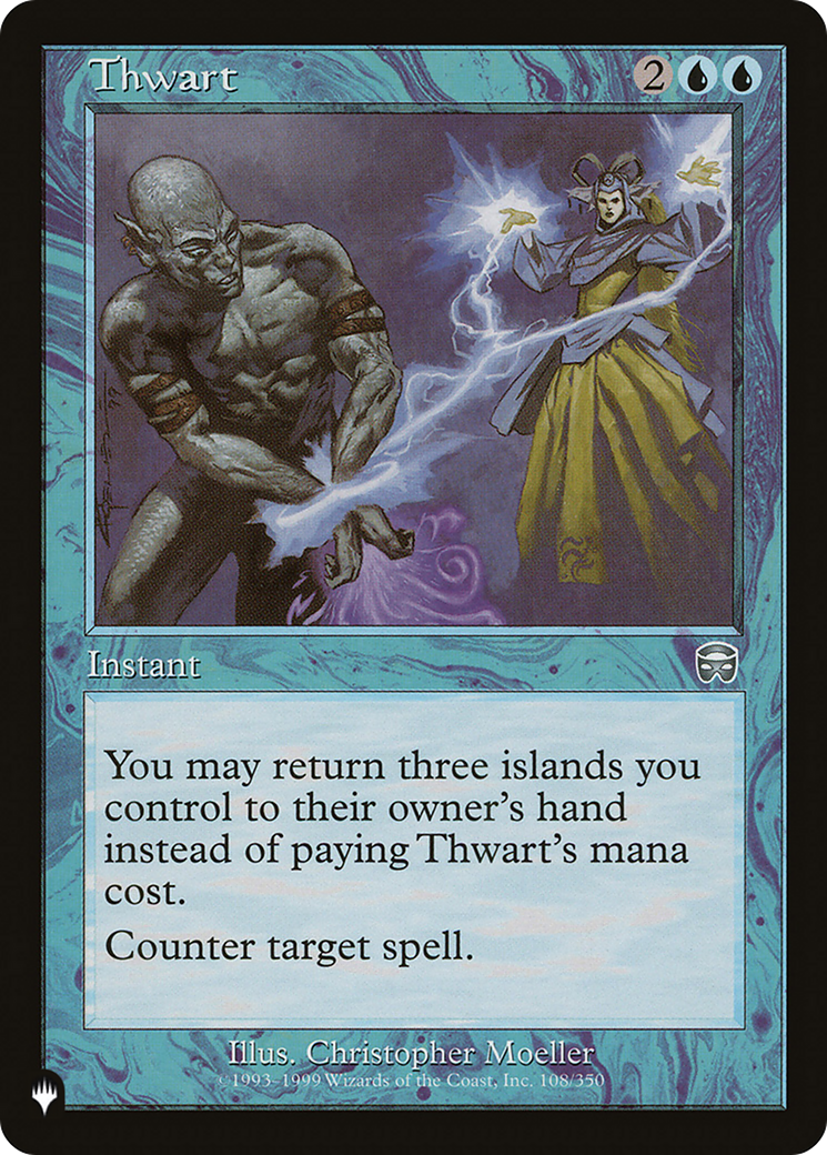 Thwart [The List Reprints] | Enigma On Main