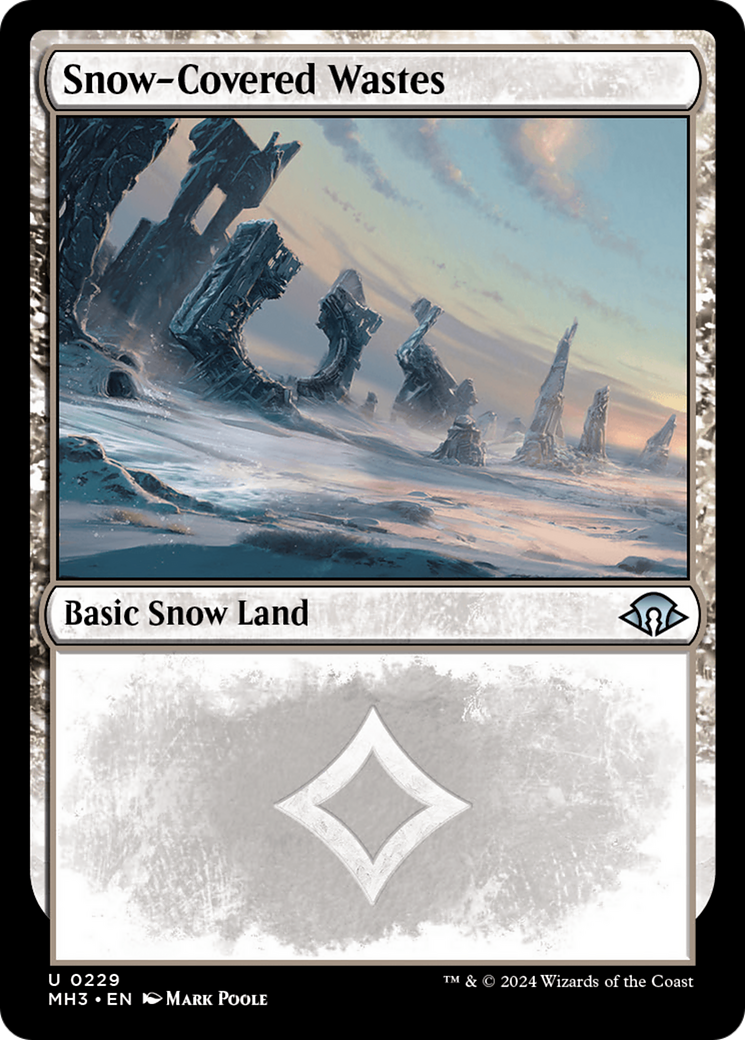 Snow-Covered Wastes (0229) [Modern Horizons 3] | Enigma On Main