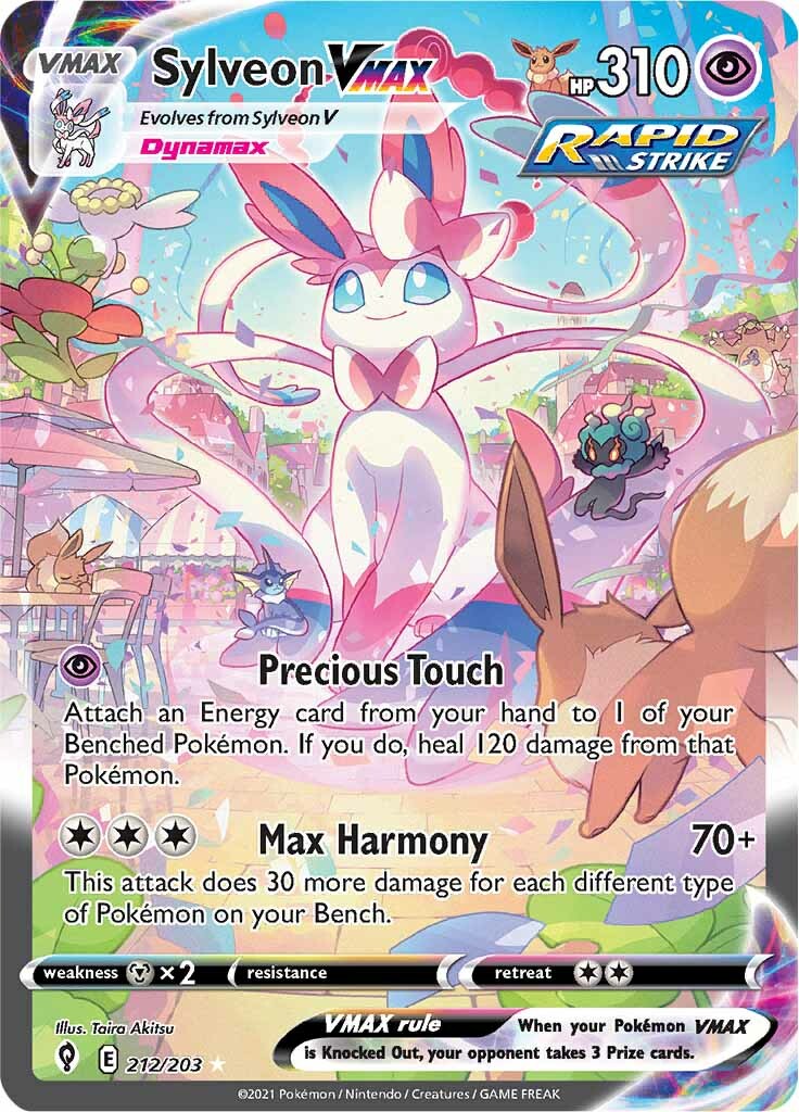 Sylveon VMAX (212/203) [Sword & Shield: Evolving Skies] | Enigma On Main