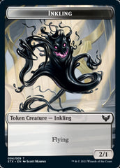 Inkling // Pest Double-Sided Token [Strixhaven: School of Mages Tokens] | Enigma On Main
