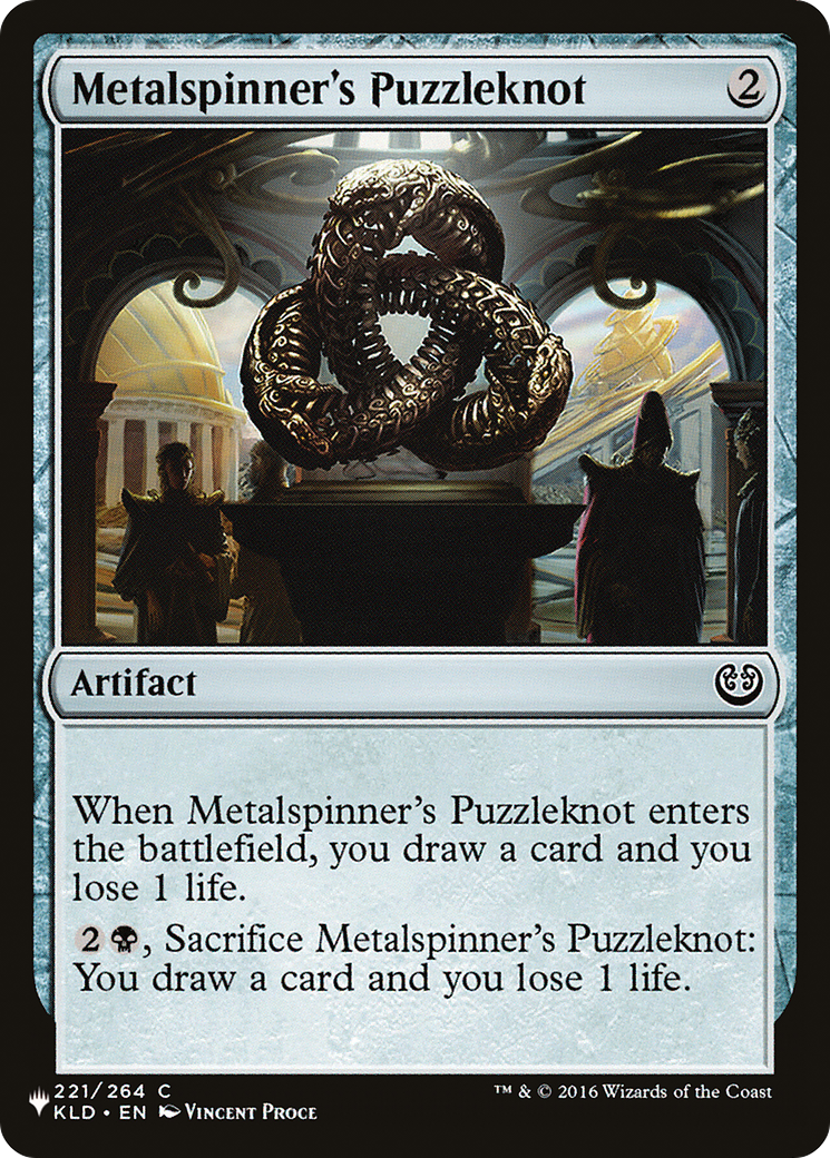 Metalspinner's Puzzleknot [The List] | Enigma On Main