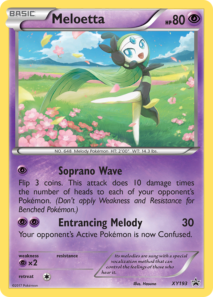 Meloetta (XY193) [XY: Black Star Promos] | Enigma On Main