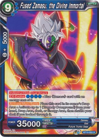 Fused Zamasu, the Divine Immortal (BT10-052) [Rise of the Unison Warrior 2nd Edition] | Enigma On Main