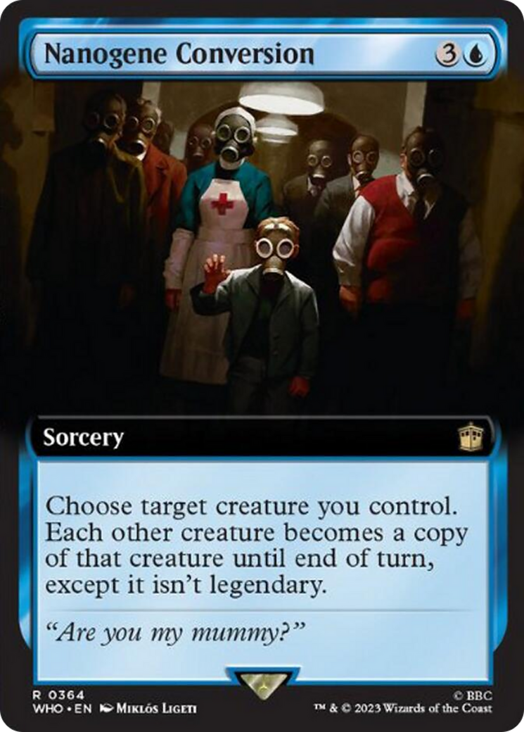 Nanogene Conversion (Extended Art) [Doctor Who] | Enigma On Main