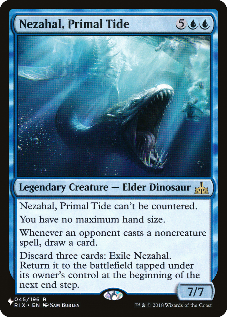 Nezahal, Primal Tide [The List] | Enigma On Main
