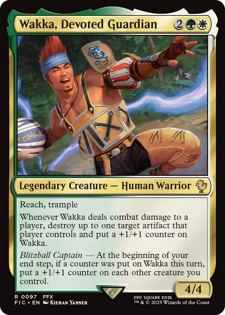Wakka, Devoted Guardian [FINAL FANTASY Commander] | Enigma On Main