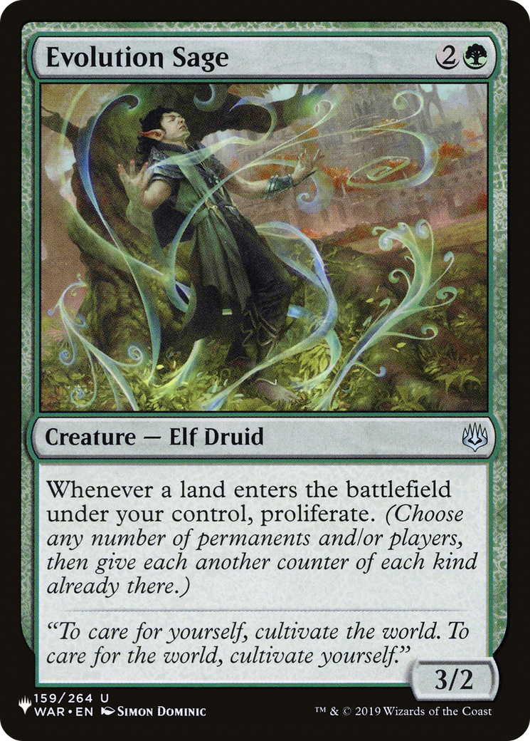 Evolution Sage [The List] | Enigma On Main