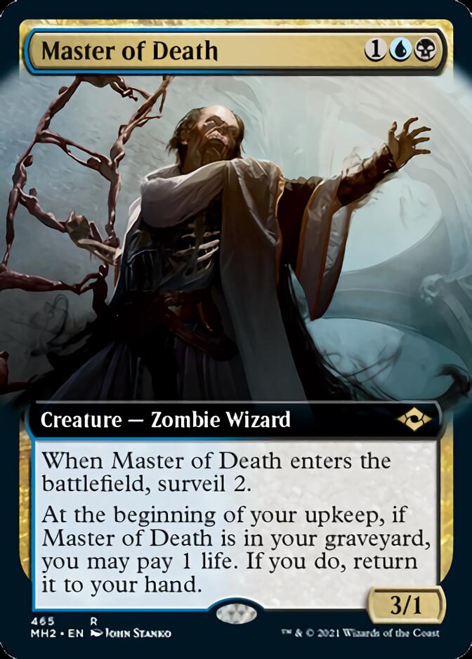 Master of Death (Extended Art) [Modern Horizons 2] | Enigma On Main