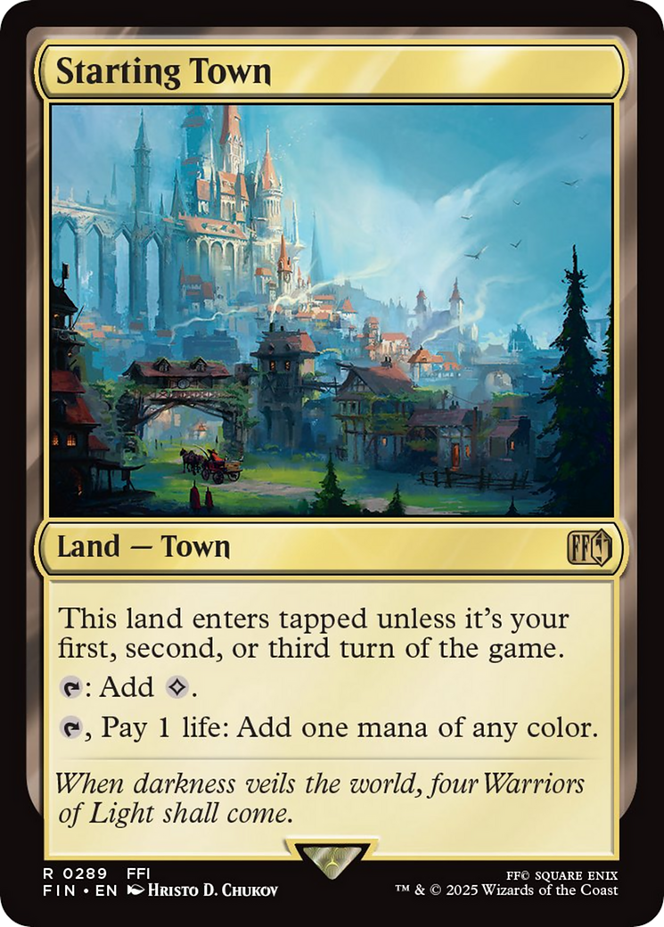 Starting Town [FINAL FANTASY] | Enigma On Main