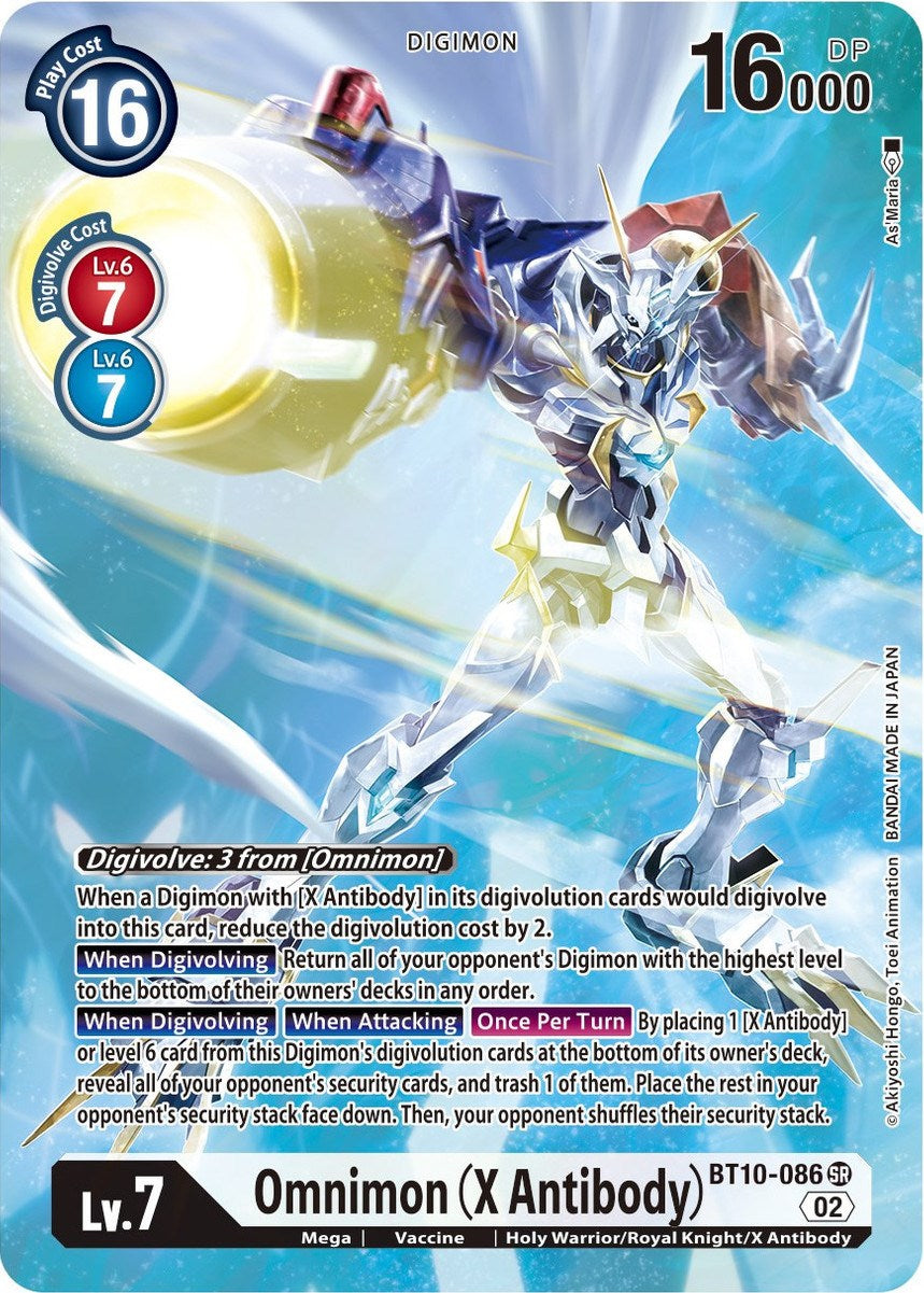 Omnimon (X Antibody) [BT10-086] (Alternate Art) [Xros Encounter] | Enigma On Main