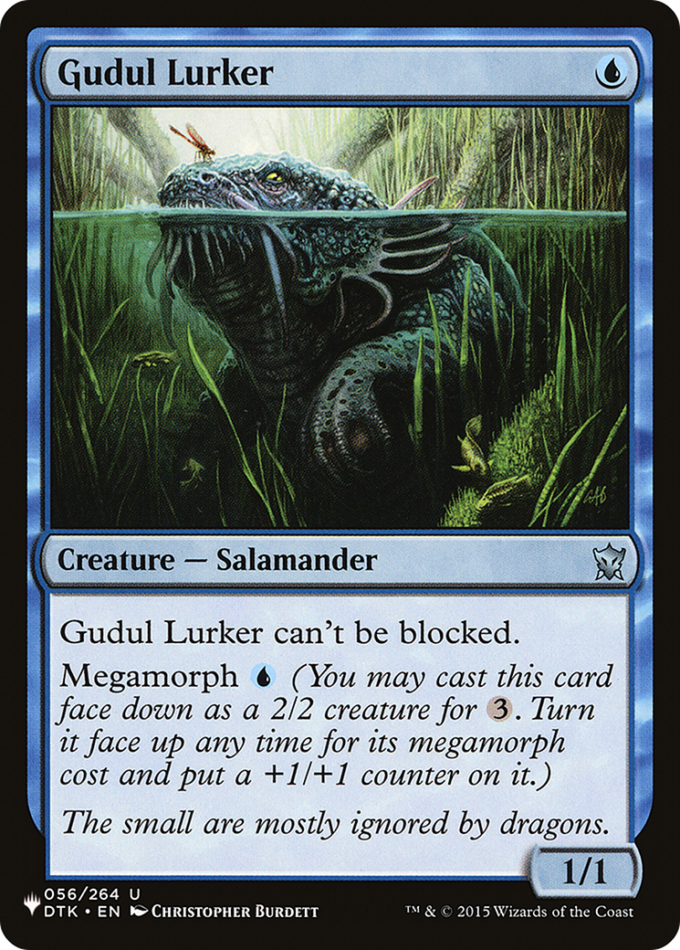 Gudul Lurker [The List Reprints] | Enigma On Main