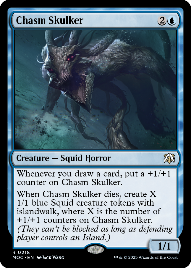 Chasm Skulker [March of the Machine Commander] | Enigma On Main