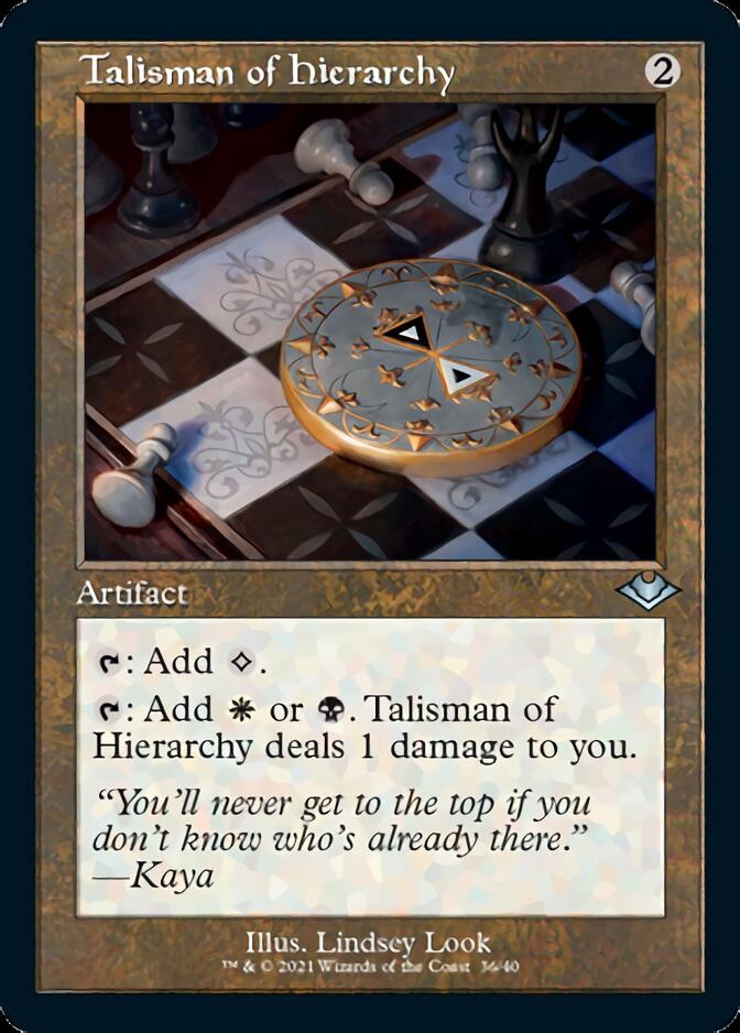 Talisman of Hierarchy (Retro) [Modern Horizons] | Enigma On Main