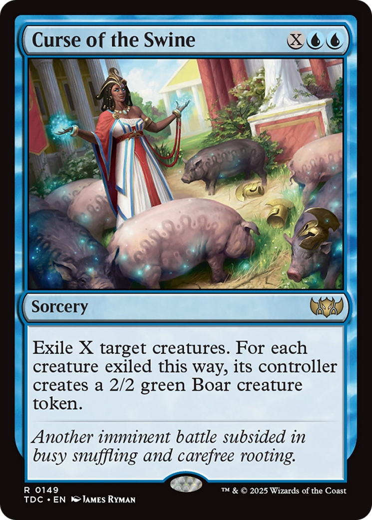 Curse of the Swine [Tarkir: Dragonstorm Commander] | Enigma On Main