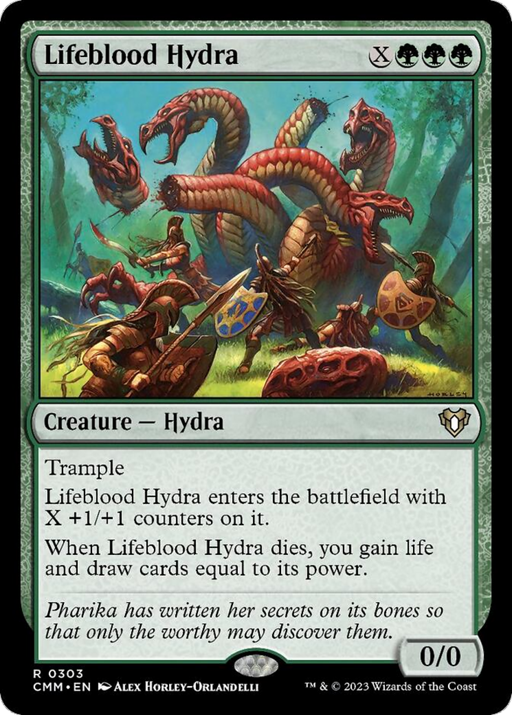 Lifeblood Hydra [Commander Masters] | Enigma On Main