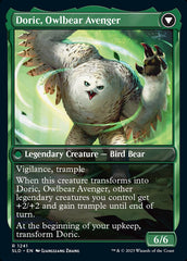 Doric, Nature's Warden // Doric, Owlbear Avenger [Secret Lair Drop Series] | Enigma On Main