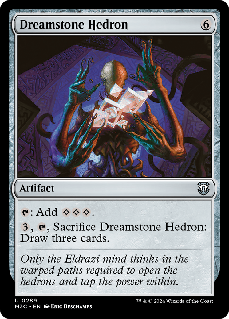 Dreamstone Hedron (Ripple Foil) [Modern Horizons 3 Commander] | Enigma On Main