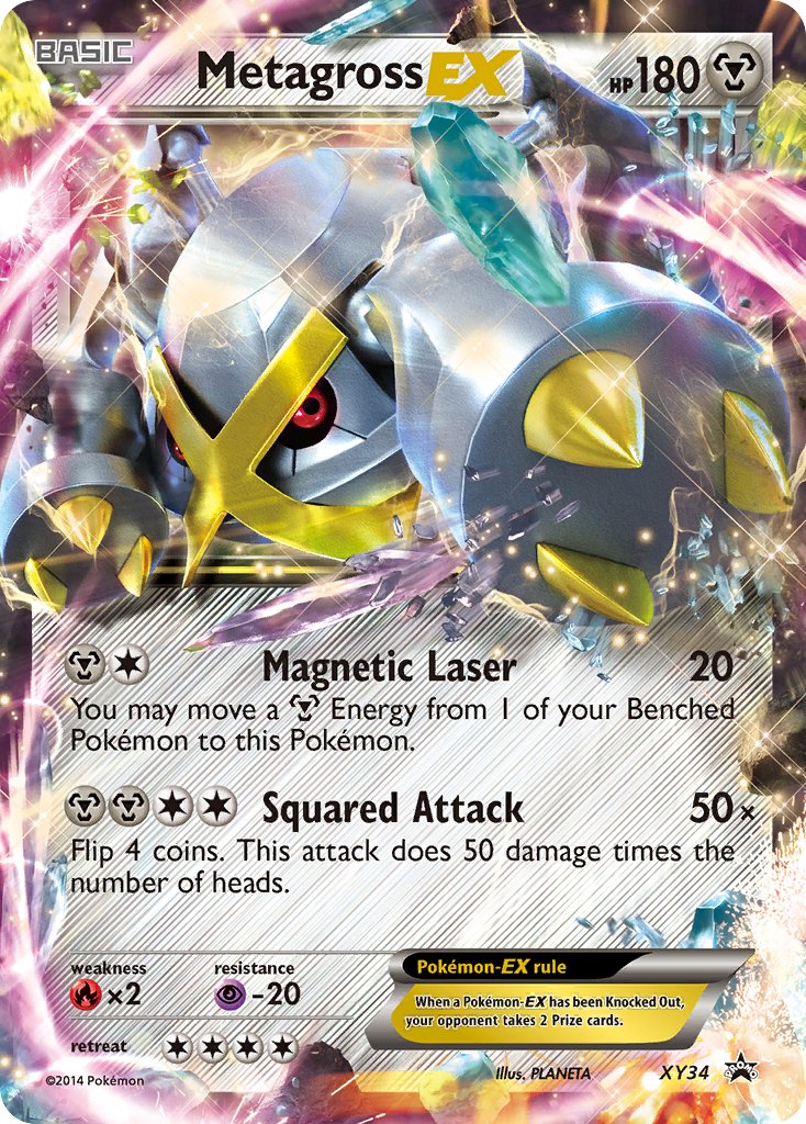 Metagross EX (XY34) [XY: Black Star Promos] | Enigma On Main