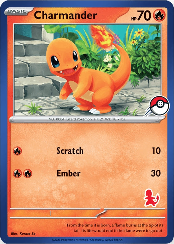 Charmander (Blue Border) [My First Battle] | Enigma On Main