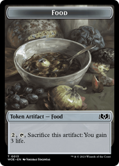 Faerie // Food (0013) Double-Sided Token [Wilds of Eldraine Tokens] | Enigma On Main