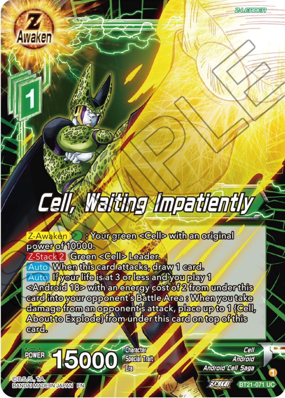 Cell, Waiting Impatiently (BT21-071) [Wild Resurgence] | Enigma On Main