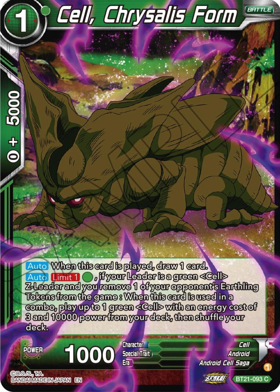 Cell, Chrysalis Form (BT21-093) [Wild Resurgence] | Enigma On Main