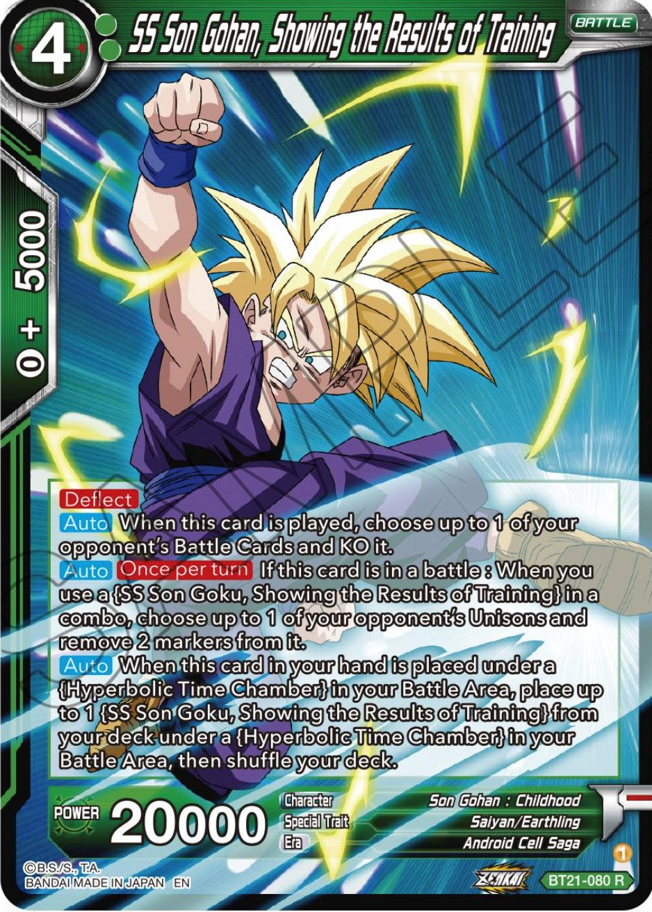 SS Son Gohan, Showing the Results of Training (BT21-080) [Wild Resurgence] | Enigma On Main