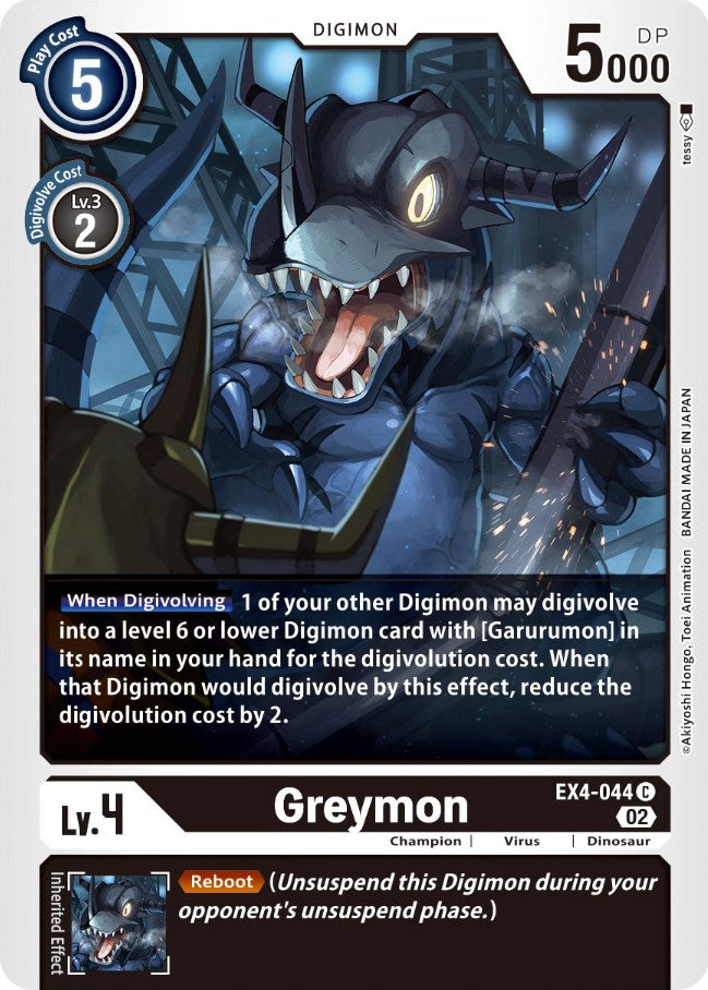 Greymon [EX4-044] [Alternative Being Booster] | Enigma On Main