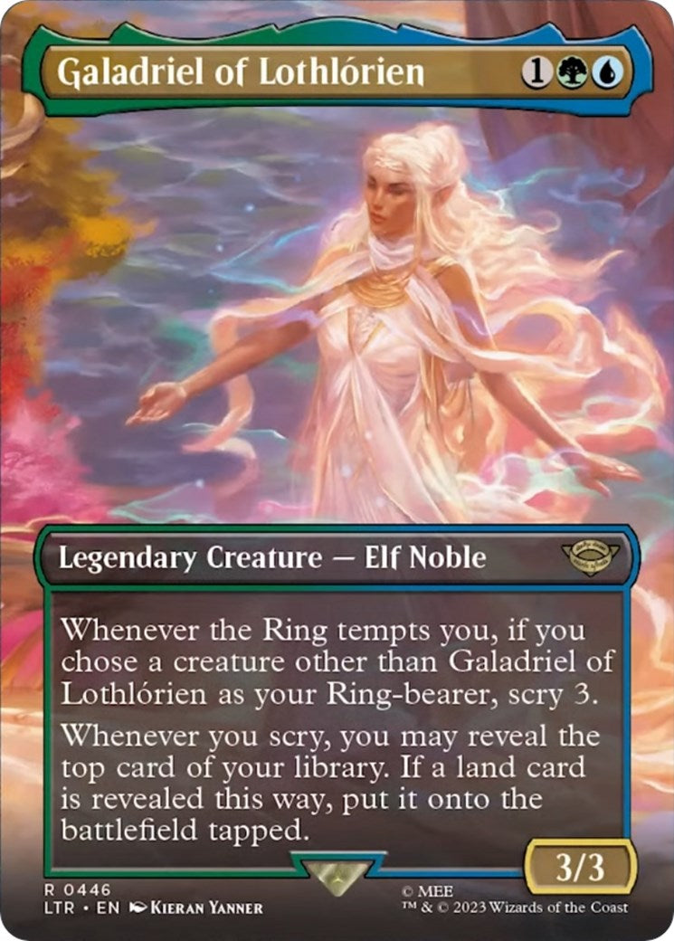 Galadriel of Lothlorien (Borderless Alternate Art) [The Lord of the Rings: Tales of Middle-Earth] | Enigma On Main