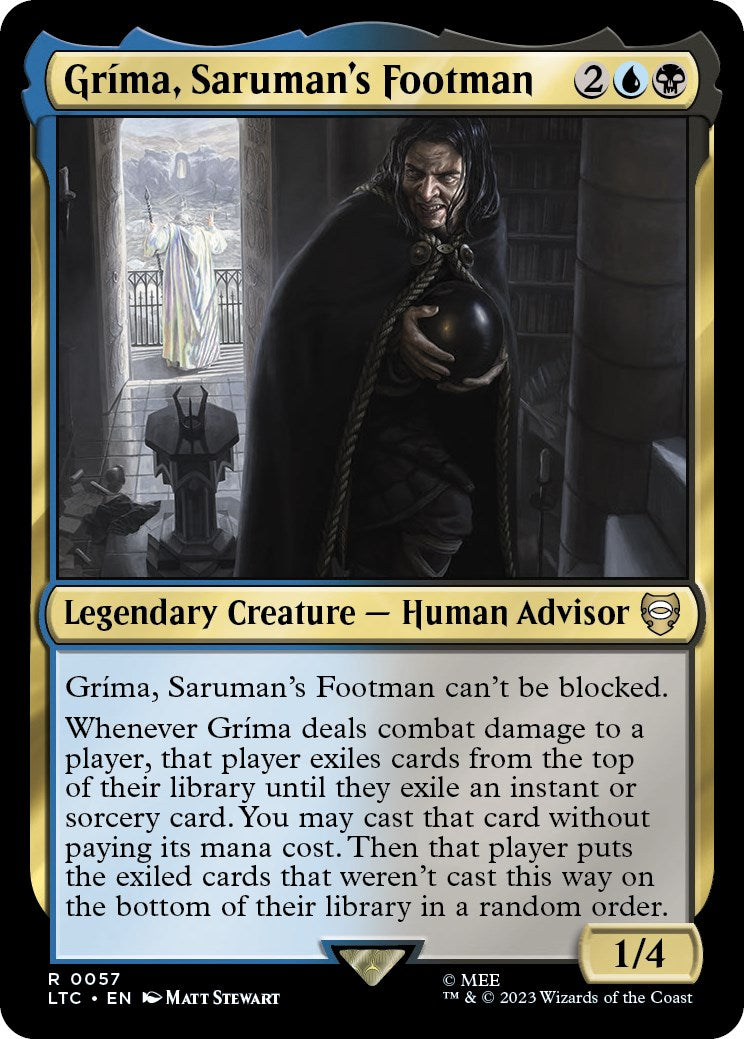 Grima, Saruman's Footman [The Lord of the Rings: Tales of Middle-Earth Commander] | Enigma On Main