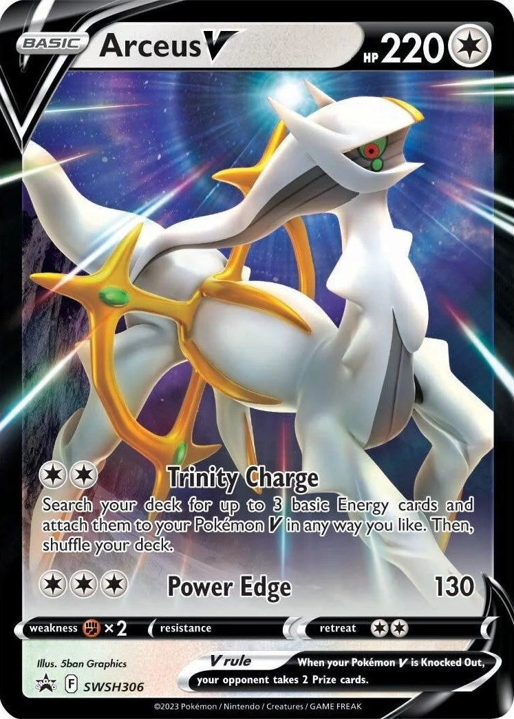 Arceus V (SWSH306) [Sword & Shield: Black Star Promos] | Enigma On Main