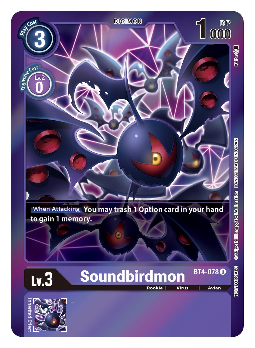 Soundbirdmon [BT4-078] (Event Pack 2) [Great Legend] | Enigma On Main