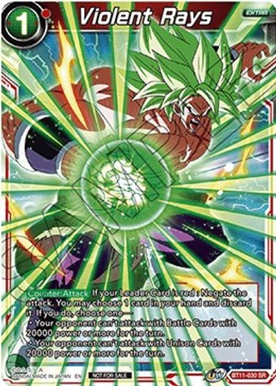 Violent Rays (BT11-030) [Tournament Promotion Cards] | Enigma On Main