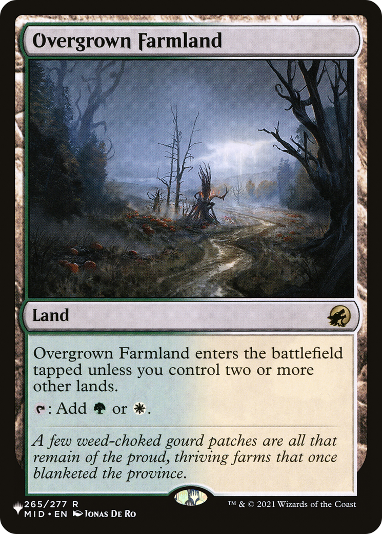 Overgrown Farmland [The List] | Enigma On Main