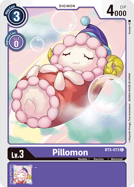 Pillomon [BT5-073] [Battle of Omni] | Enigma On Main