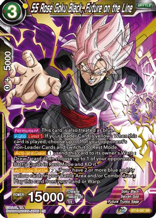 SS Rose Goku Black, Future on the Line (BT16-087) [Realm of the Gods] | Enigma On Main