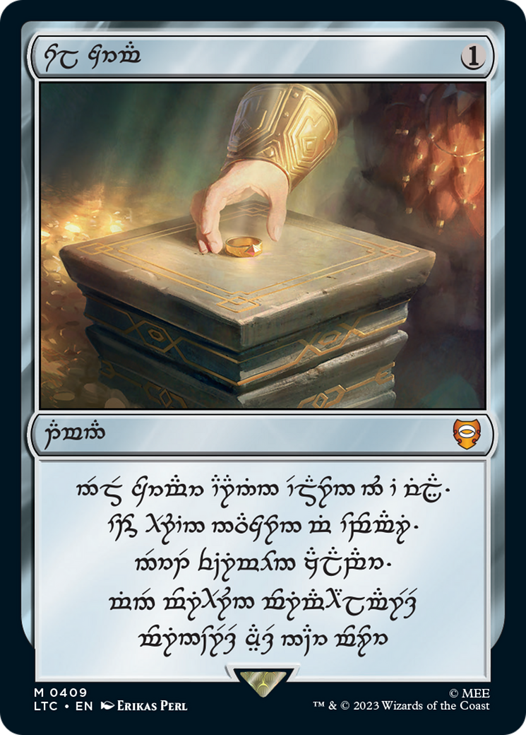 Sol Ring (409) (Dwarven) [The Lord of the Rings: Tales of Middle-Earth Commander] | Enigma On Main
