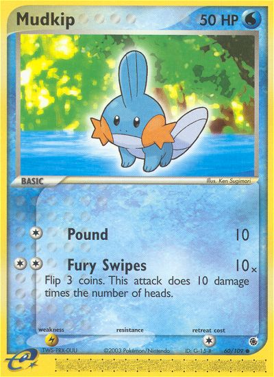 Mudkip (60/109) [EX: Ruby & Sapphire] | Enigma On Main